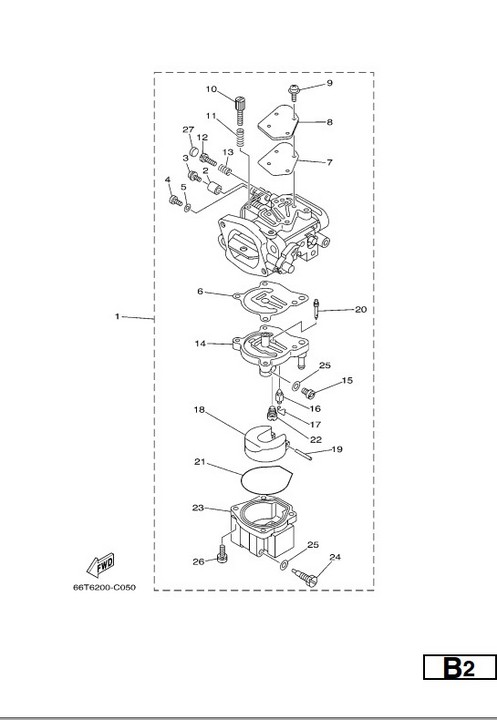 舷外机化油器浮子6E5-14385-02-00