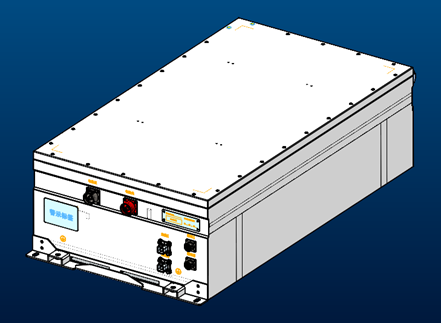 317Ah船艇动力电池包（风冷）
