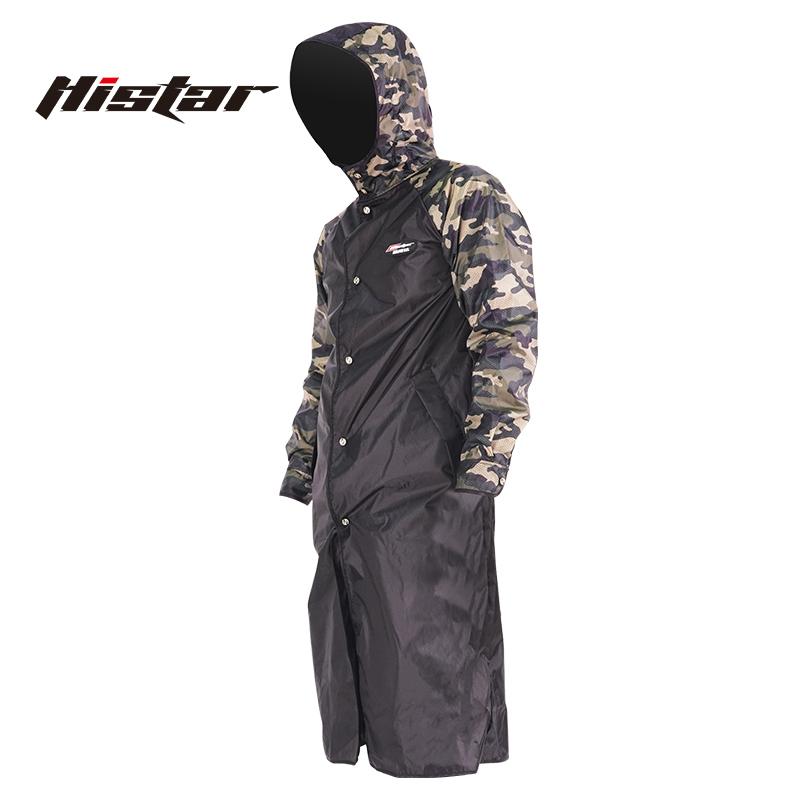 HISTAR Long Type Waterproof Thin Oxford Cloth Material Soft TPU Fabric Portable Light Weight Fishing Raincoat