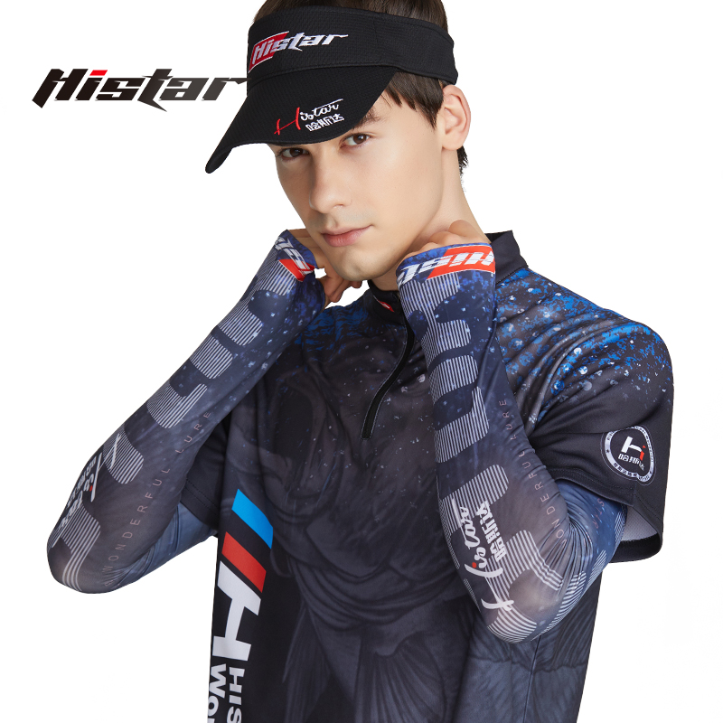 HISTAR Sun Protection Waterproof Long Short Sleeve Professional Sports Clothing Anti-UV Fishing Suit