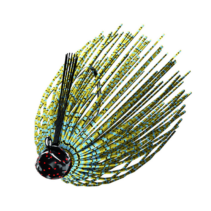 Histar BKK Jig High Quality Bearded Man Jig Fishing Lure Hook Metal Lead Head Rotating Rubber Silk Skirt Saltwater Freshwater