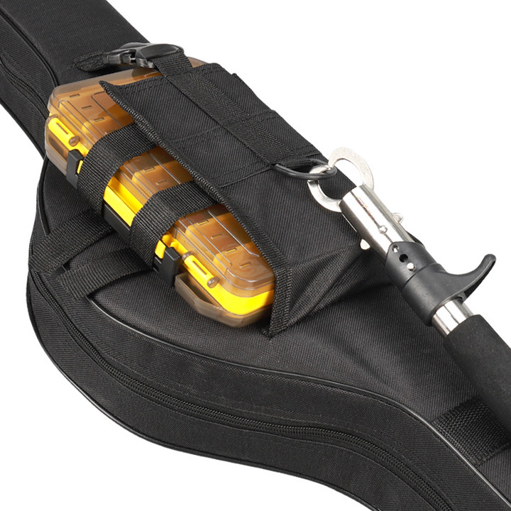 HISTAR Reel Combine Attachable Super Capacity Anti-Pressure Casting Big Belly Fishing Rod Bag