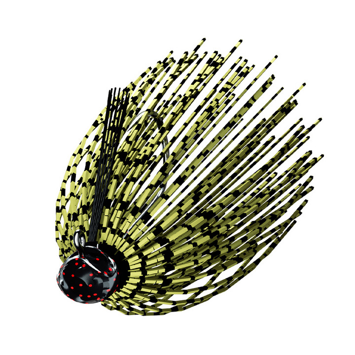 Histar BKK Jig High Quality Bearded Man Jig Fishing Lure Hook Metal Lead Head Rotating Rubber Silk Skirt Saltwater Freshwater