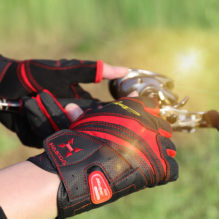 HISTAR Drying Quickly 3D Design Anti-Slippery Abrasion Resistance Hot Selling Imported Fabric La Shirley Fishing Glove