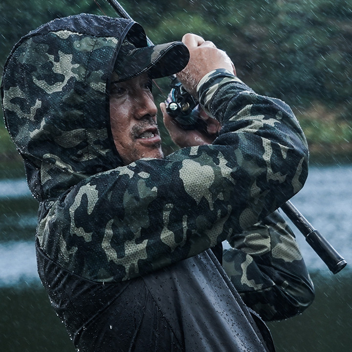 HISTAR Long Type Waterproof Thin Oxford Cloth Material Soft TPU Fabric Portable Light Weight Fishing Raincoat