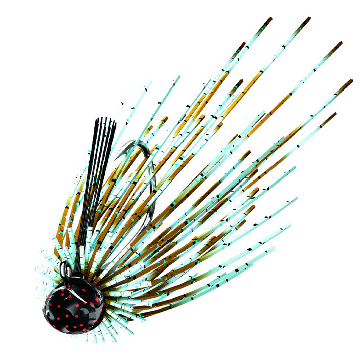 Histar BKK Jig High Quality Bearded Man Jig Fishing Lure Hook Metal Lead Head Rotating Rubber Silk Skirt Saltwater Freshwater