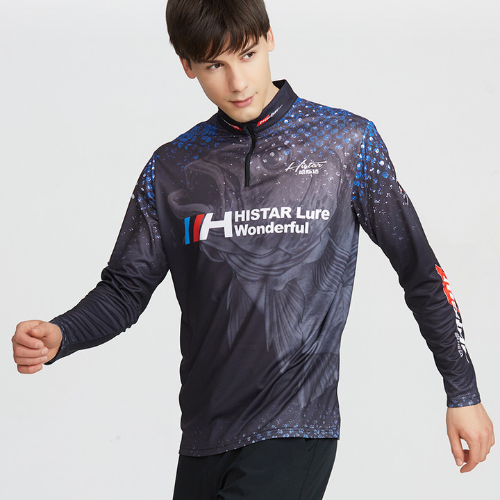 HISTAR Sun Protection Waterproof Long Short Sleeve Professional Sports Clothing Anti-UV Fishing Suit