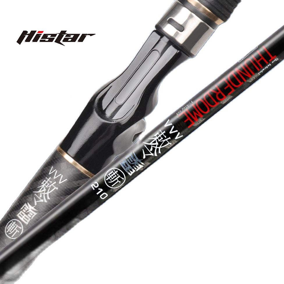 Histar Thunder High Strength 2.1m To 2.4m Crossline Carbon Made Fast Action Hybrid Tips High Strength Caster Fishing Rod