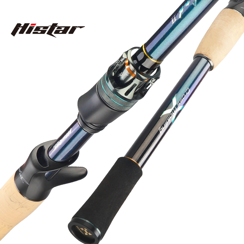 Histar Magic Hand II 1.93m to 2.28m Titanium Alloy DKK A Guide Ring High Carbon Fast Action Spinning and Casting Fishing Rod