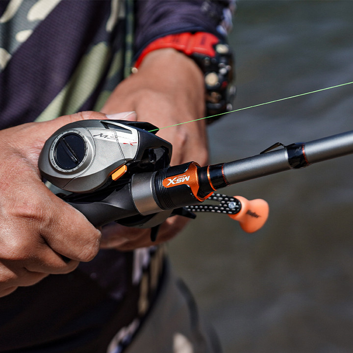 Histar MS-X FUJI Version 1.68-2.4m Long Cast O Ring Crossline Carbon Tape Fast Action UL-MH Hardness High Strength Fishing Rod