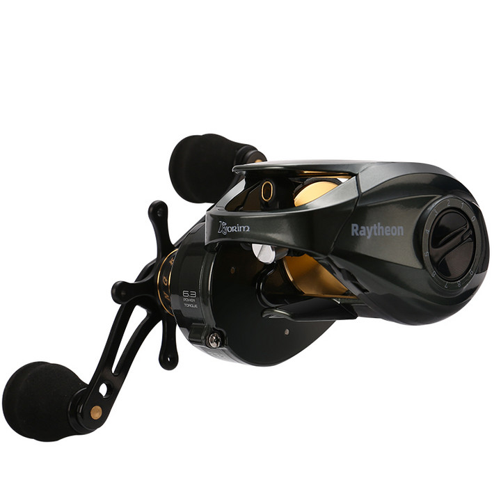 HISTAR 12 Kgs Drag Power Long Casting 6.5:1 High Ratio 10+1 BB Metal Body Raytheon Baitcasting Fishing Reel
