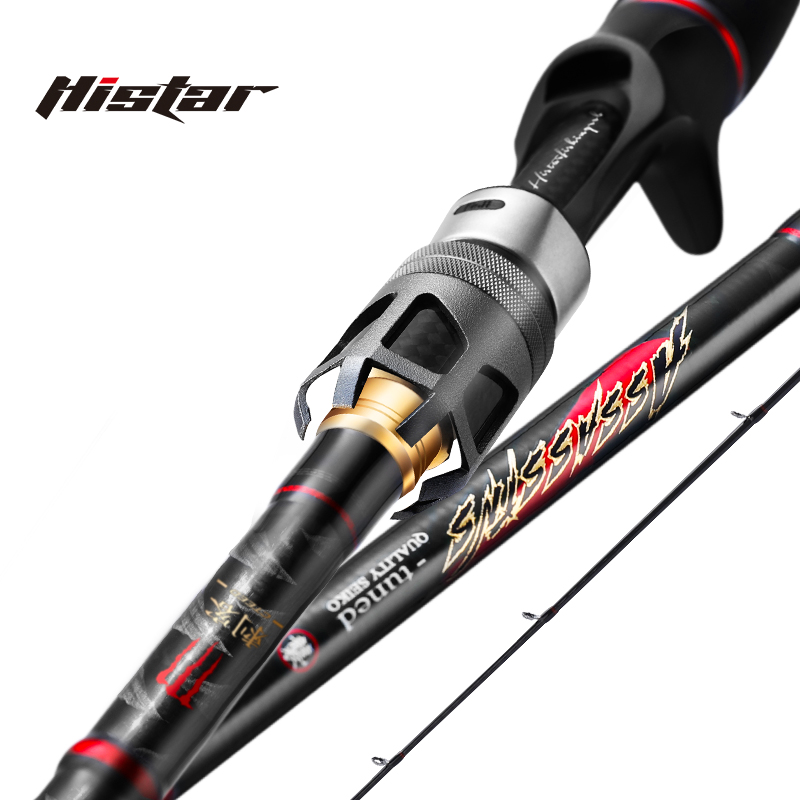 Histar Full Carbon Fuji Reel Seat ML M MH Hardness Fast Action Assassins 2 Sections 2.18- 2.58m Spinning & Casting Fishing Rods