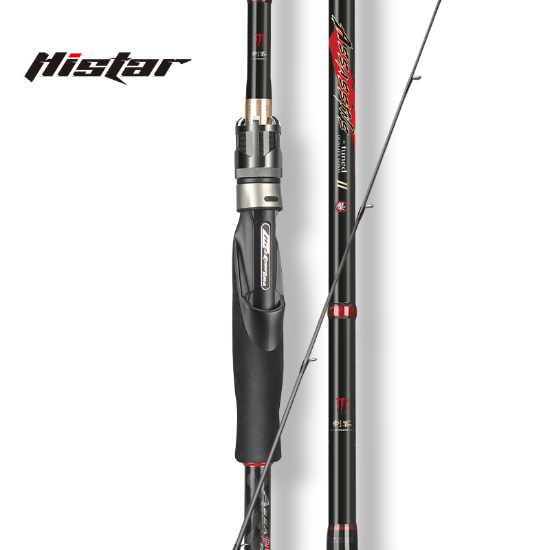 Histar 40+30T Toray Carbon Tape Assassins II 1.55-2.58m DKK-A Ti Alloy Guide Fast Action UL-MH Hardness Sensitive Fishing Rod