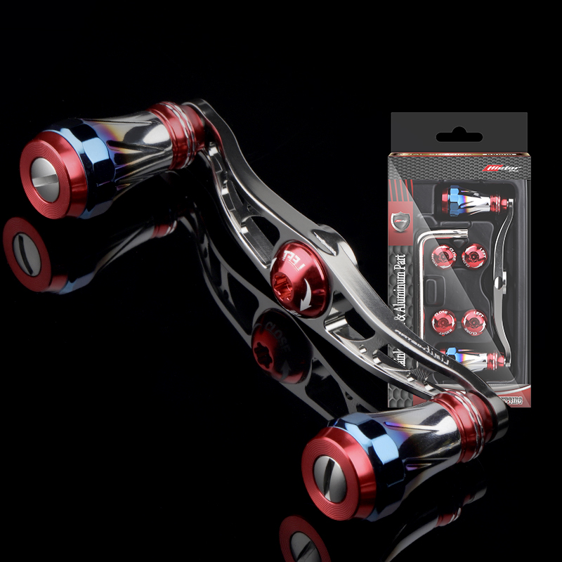 HISTAR 1Pc Fishing Rocker Arm Ultra Light Aluminum Alloy Body Accessories 100mm Exquisite Metal Knob NMB Bearings