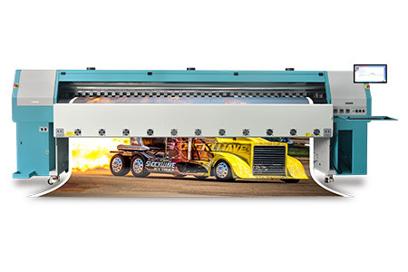 高速溶剂喷绘机