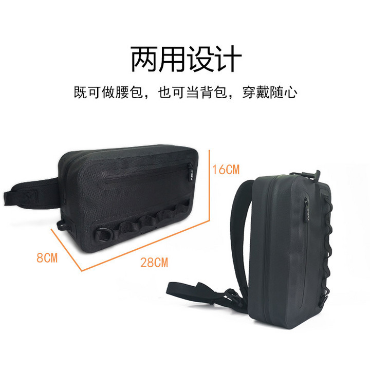 路亚包新款多功能钓鱼包收纳包运动单肩斜挎路亚腰包