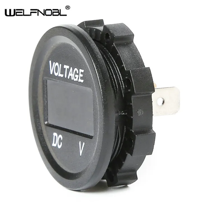 超防水长寿命内部铜材料万用表 LCD 直流数字电压表