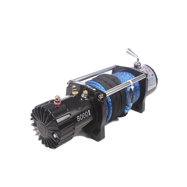 8000磅电动绞盘越野车改装绞盘卷扬机车载绞盘自驾游8000磅绞盘