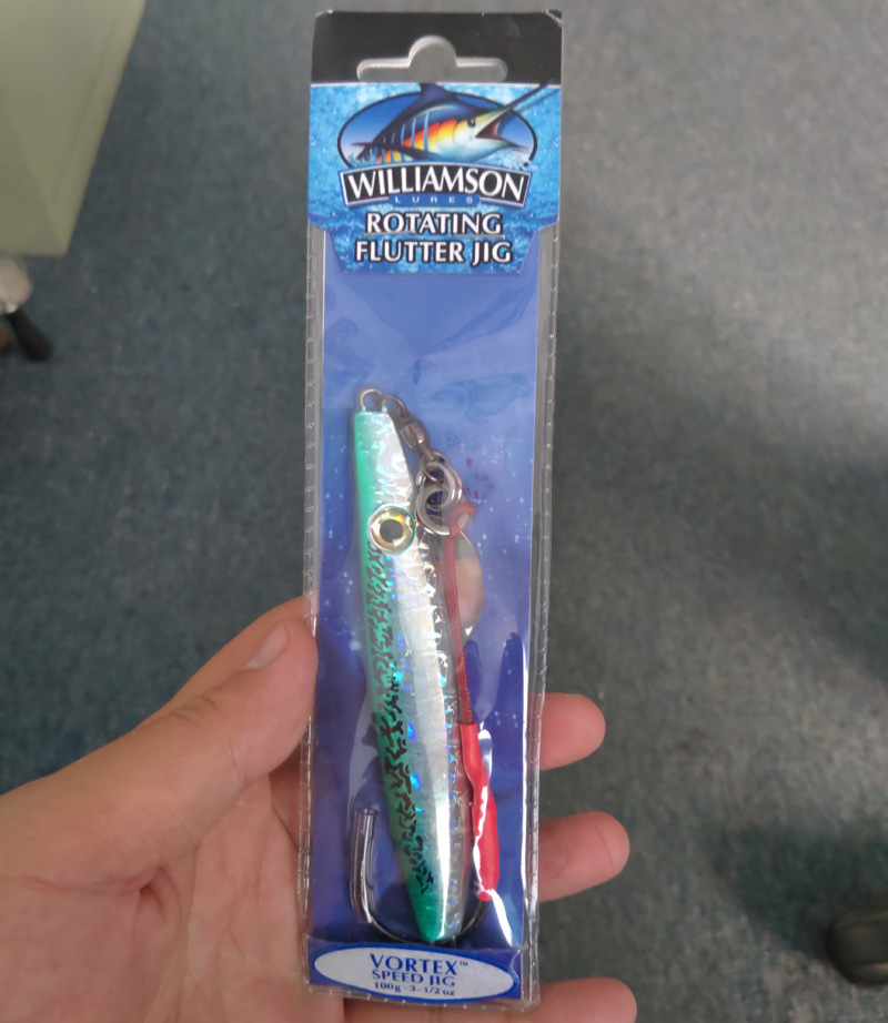 品牌JIG深海速沉旋转闪光铅鱼慢摇铁板颜色随机发货包装齐全带钩