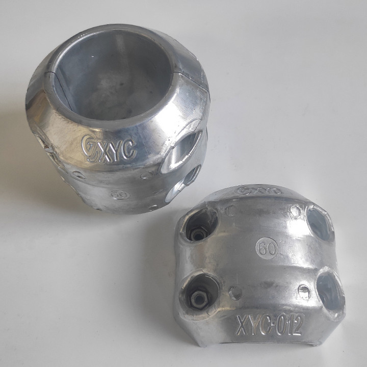 游艇尾轴防腐蚀牺牲阳极锌块