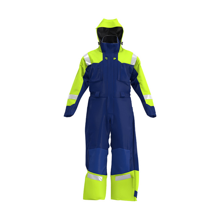 One-Piece Rescue Suit     Hooded Immersion Suit      High-Visibility Survival Suit