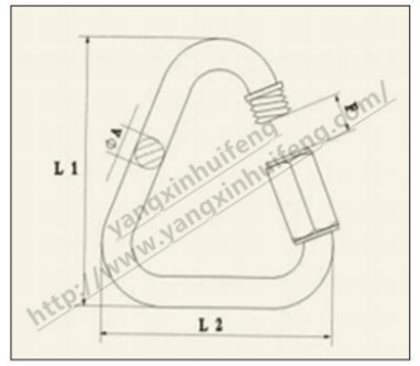 三角形快速连接环