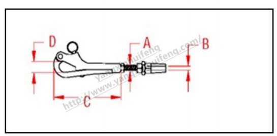 鹅头钩快速接头