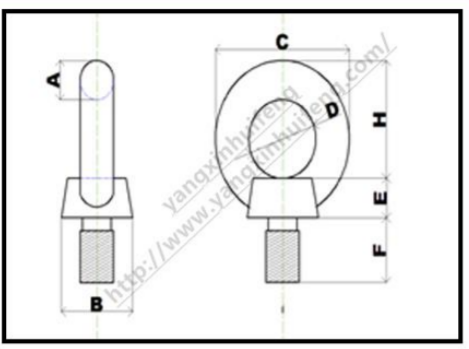 DIN580螺栓 AISI304/316