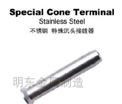 不锈钢 特殊沉头接线器