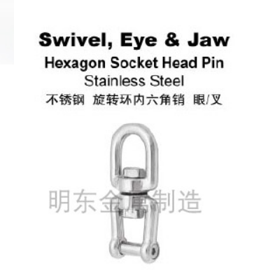 不锈钢 旋转内六角销 眼/叉