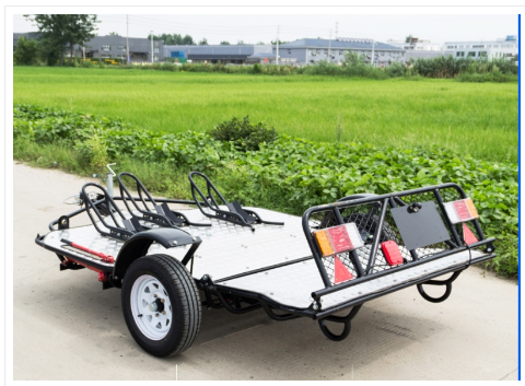 Lubo摩托車拖車架雙拖車