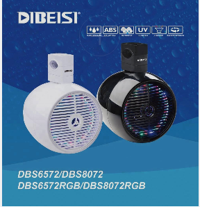 6.5英寸8英寸防水蓝牙LED扬声器用于船用DBS 6572/DBS 8072/DBS6572RGB/DBS8072RGB
