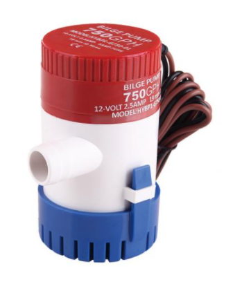 12V 750 GPH 船用非自动舱底泵