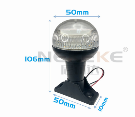LED航行燈環(huán)照燈信號燈 船用游艇 固定底座4″ 12VDC