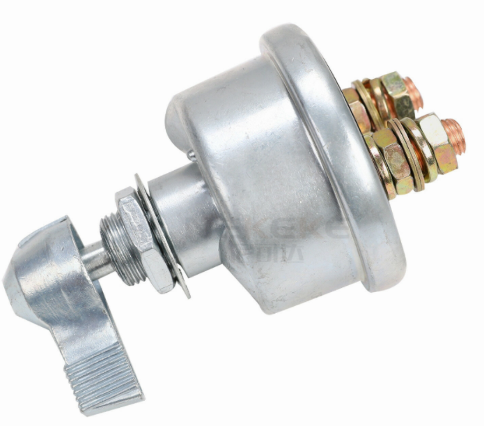 工程機(jī)械電源斷電旋鈕開(kāi)關(guān) 改裝防漏電保護(hù)開(kāi)關(guān)汽車(chē)電瓶斷電開(kāi)關(guān)