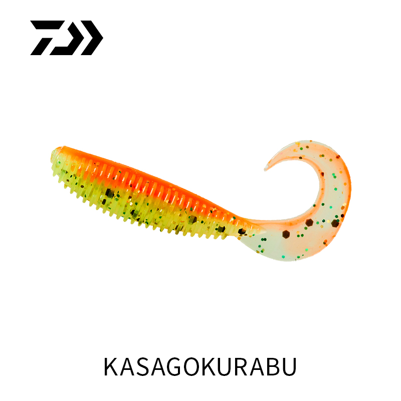 DAIWA達億瓦 KASAGOCLUB GABURISHAD T/卷尾蛆路亞釣魚仿生釣魚餌