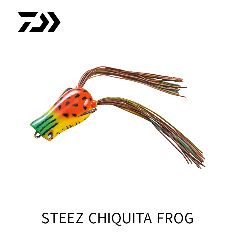 DAIWA達億瓦STEEZ CHIQUITA FROG路亞雷蛙假餌釣黑魚路亞擬餌仿真