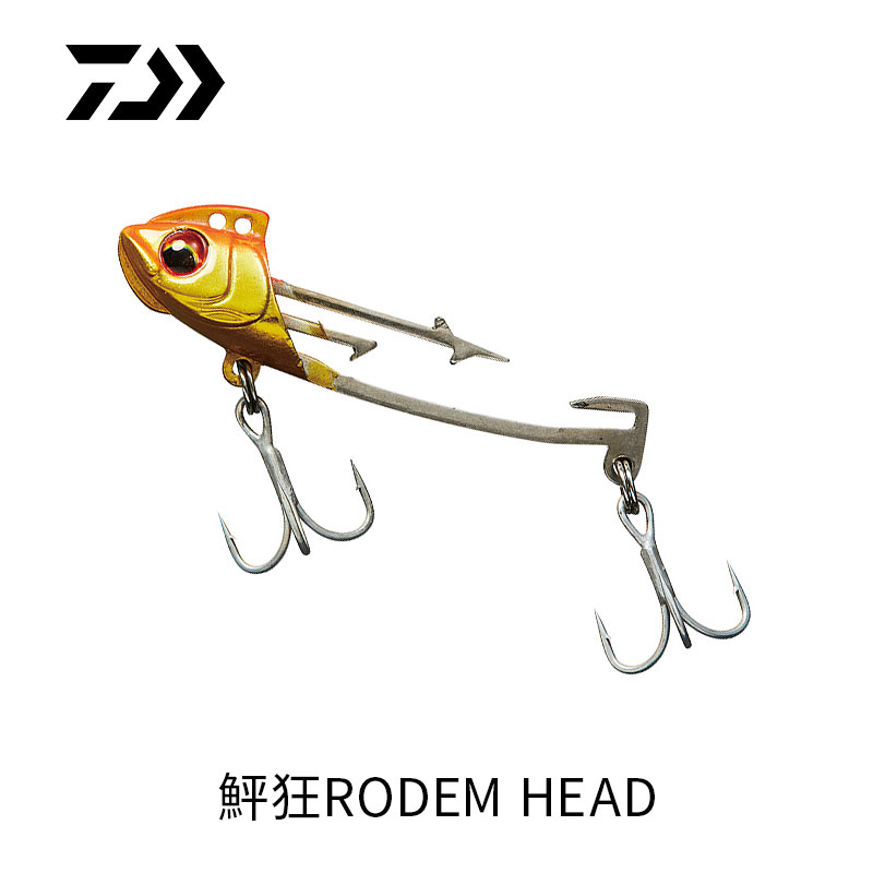 DAIWA達億瓦 鲆狂RODEM HEAD 軟蟲軟餌鉤仿真魚鉛頭鉤汲路亞