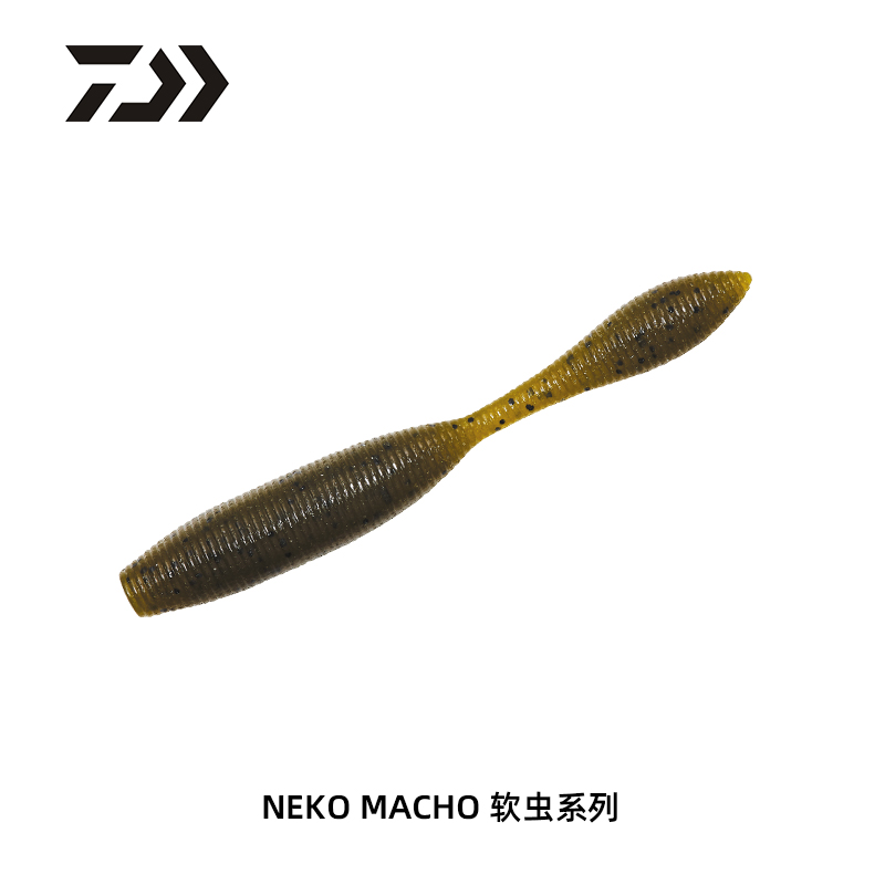 DAIWA達億瓦 NEKO MACHO 路亞軟蟲假餌仿生擬餌誘餌 鱸魚翹嘴鱖魚
