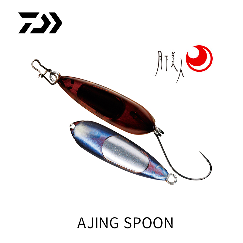 DAIWA达亿瓦 AJING SPOON 月下美人 1克路亚饵汤匙型假饵硬饵军鱼