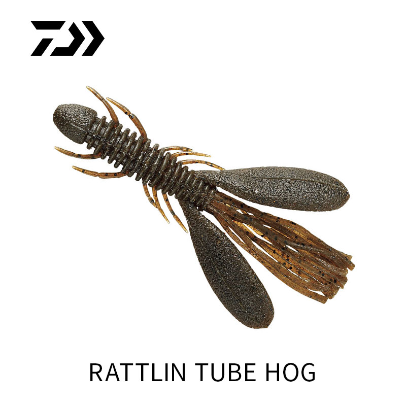 DAIWA達(dá)億瓦RATTLIN TUBE HOG 路亞釣魚(yú)假餌仿真蝦 釣魚(yú)擬餌誘餌