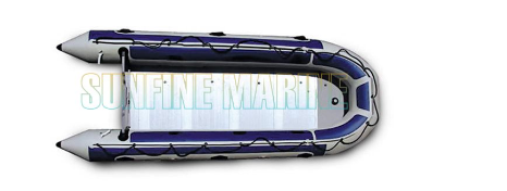 铝制充气船，520厘米