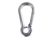 SPRING HOOK WITH EYELET 316SS 弹簧钩
