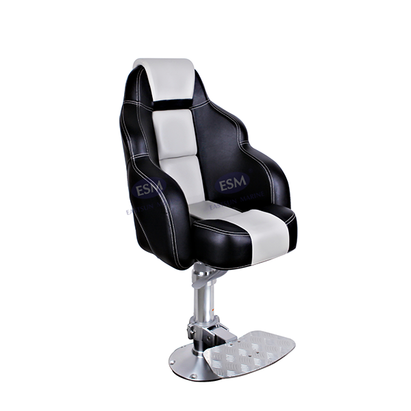 RS56蓝水王高背翘腿椅子(带枕头）；黑色+浅灰色插色