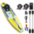 ZEBEC kxone woosung dropshipping fin drive sea pesca單座皮艇坐在頂部單曲出售