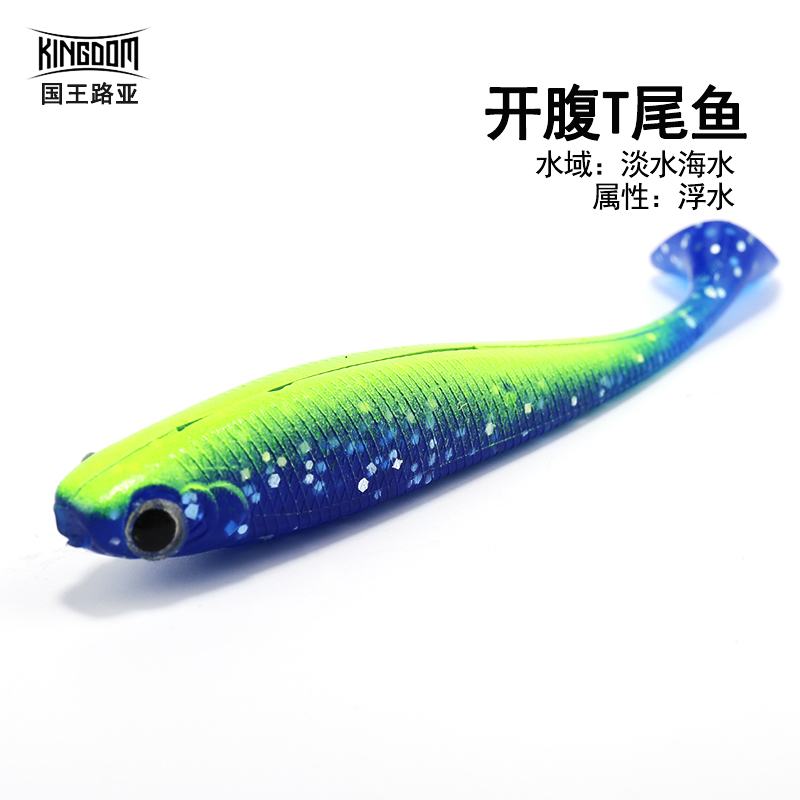 开腹T尾软鱼