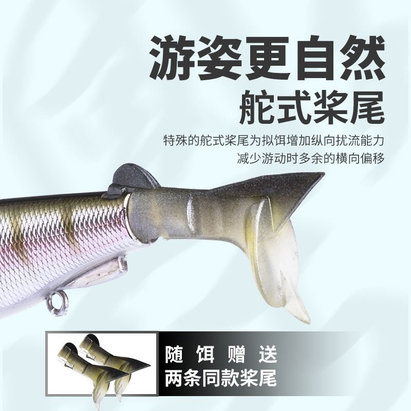 鲈影双节软尾米诺