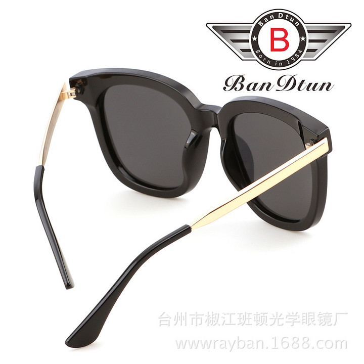 韩版潮牌Absente方形偏光太阳镜男女款墨镜时尚眼镜工厂批发