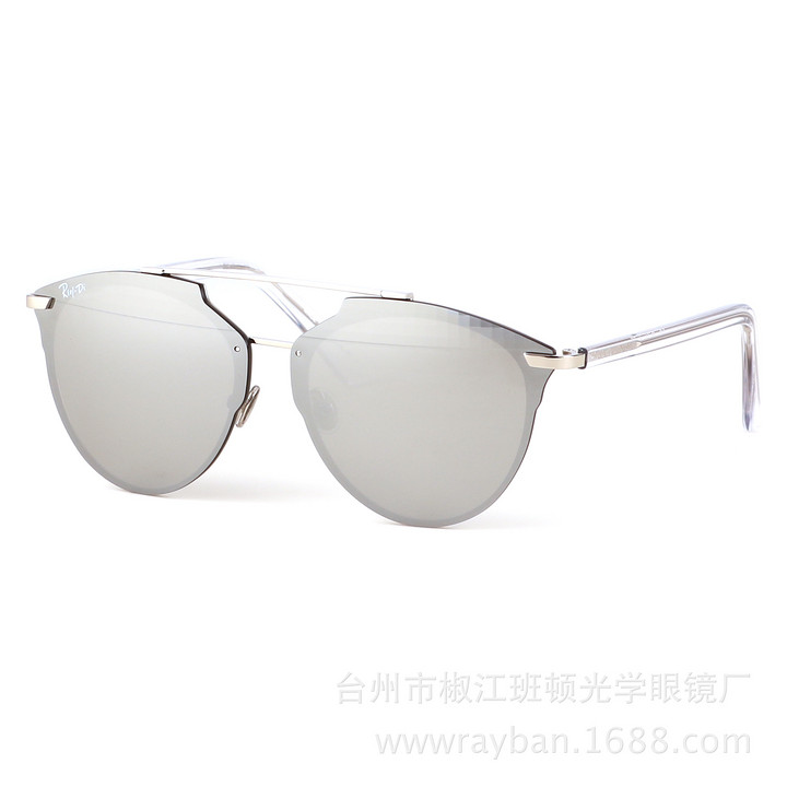 欧美新款Reflectedp 彩色半棱形镜片太阳镜墨镜潮人眼镜工厂批