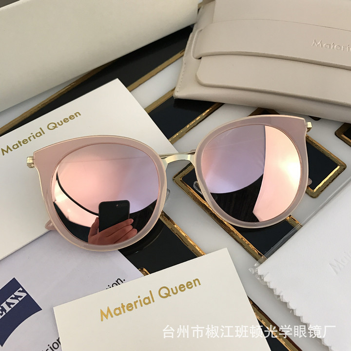 2017新款眼镜范冰冰同款韩版墨镜女 偏光眼镜 复古女士太阳镜批发